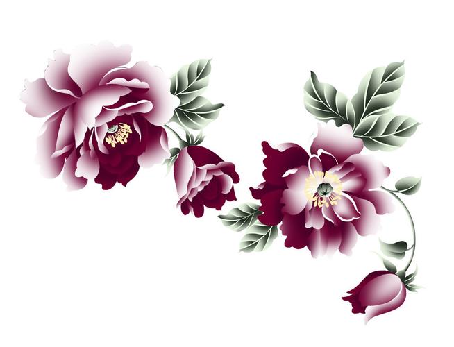 位图 植物图案 写意花卉 花朵 牡丹花 免费素材产品工业素材免费下载